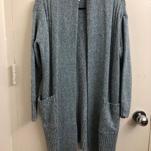 Slate Knit Long XS Lou&Grey Cardigan WITH POCKETS